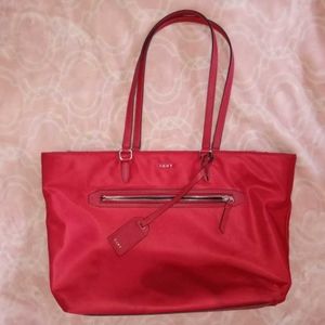 Dkny red tote
